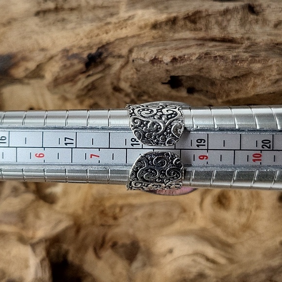 Color Enhanced Howlite Ring - Adjustable - Picture 7 of 7